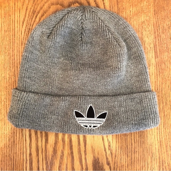 Adidas Gray Beanie - Picture 5 of 5